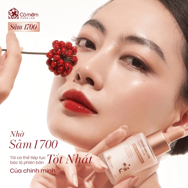 [SET QUÀ TẶNG] Combo 3 Bước Rửa Mặt, Serum Và Kem Dưỡng Sâm 1700