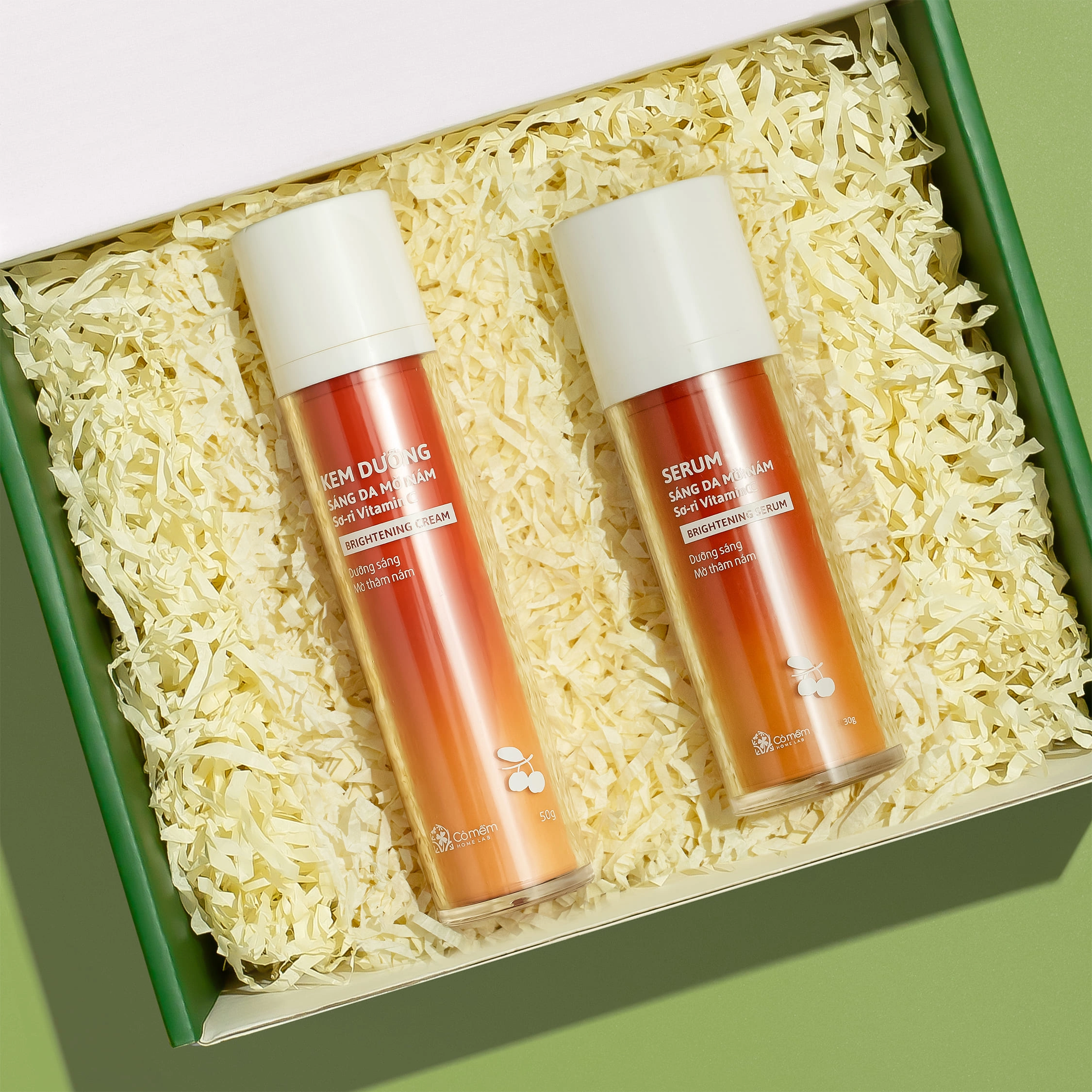 [SET QUÀ TẶNG] Bộ Đôi Dưỡng Sáng Da Mờ Thâm Vitamin C