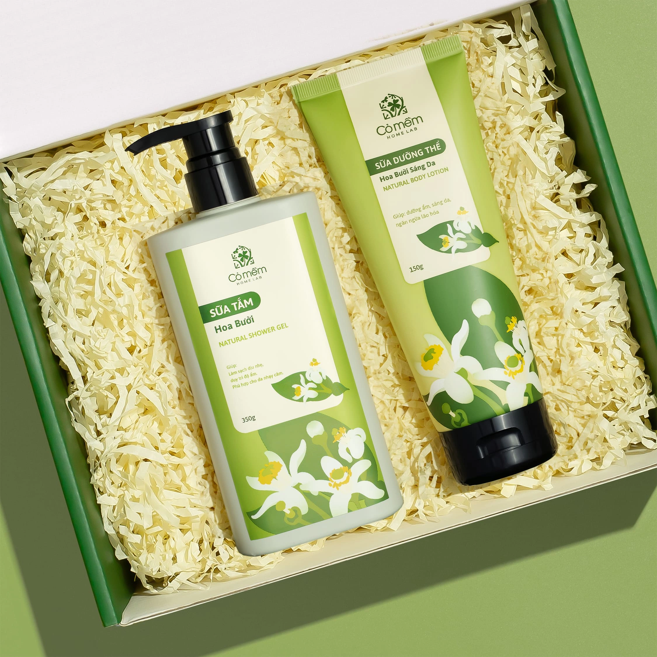 [SET QUÀ TẶNG] Sữa Tắm Sữa Dưỡng Thể Sáng Da Toàn Thân