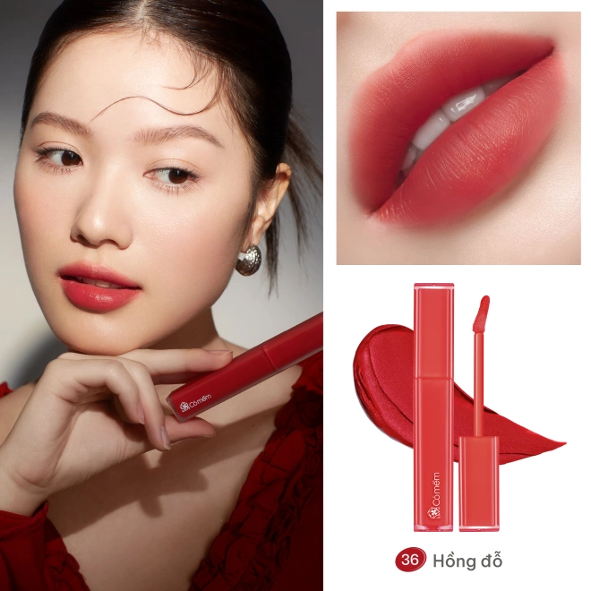 [SET QUÀ TẶNG] Combo Trang Điểm Tự Nhiên Phấn Nước Và Son Kem