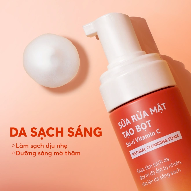 [SET QUÀ TẶNG] Bộ 5 Mặt Nạ Vitamin C, Sữa Rửa Mặt Sơ- ri Sáng Da