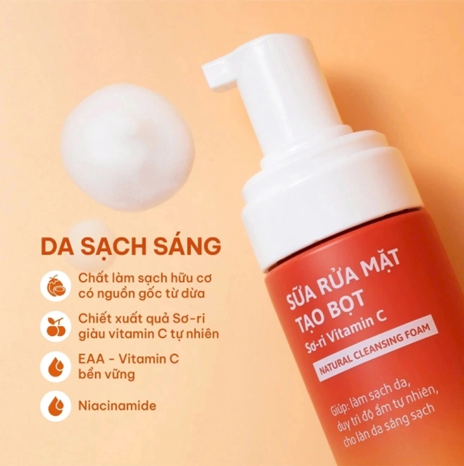 [SET QUÀ TẶNG] Bộ 5 Mặt Nạ Vitamin C, Sữa Rửa Mặt Sơ- ri Sáng Da