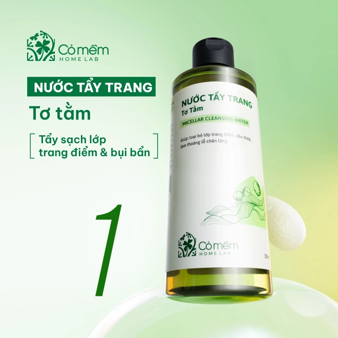 [SET QUÀ TẶNG] Bộ Đôi Tẩy Trang Tơ Tằm Và Kem Chống Nắng Hây Hây
