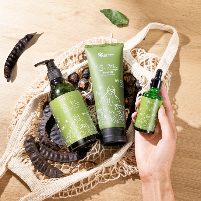 [SET QUÀ TẶNG] Bộ Sản Phẩm Chăm Sóc Tóc Toàn Diện Tóc Mây