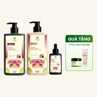 Bộ Chăm Sóc Tóc Ngăn Ngừa Rụng Tóc Dâu Tằm Bộ Chăm Sóc Tóc Ngăn Ngừa Rụng Tóc Dâu Tằm