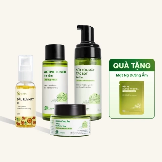 Combo Chăm Sóc Da Ban Đêm Từ Tẩy Trang Đến Dưỡng Ẩm