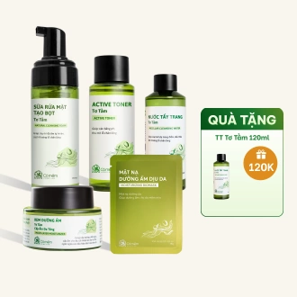 Combo chăm sóc da Tơ Tằm 5 bước 
