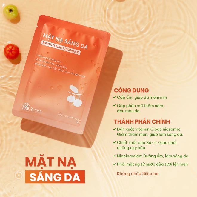 [SET QUÀ TẶNG] Sữa Chống Nắng Sơ- ri Và Bộ 5 Mặt Nạ Sáng Da
