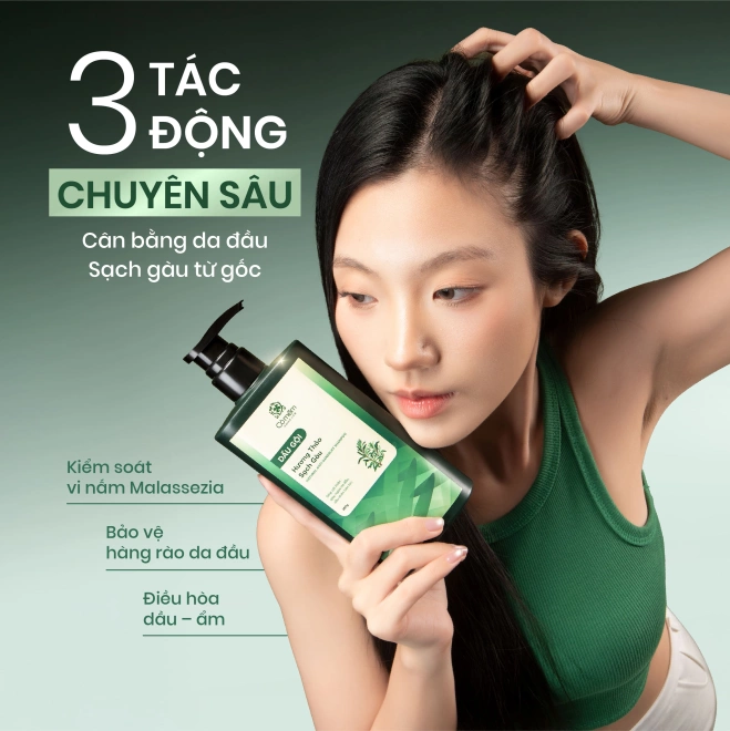 Dầu Gội Sạch Gàu Hương Thảo