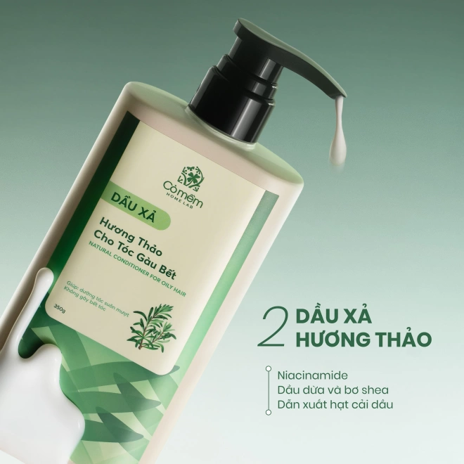 Dầu Xả Hương Thảo Giúp Dưỡng Tóc