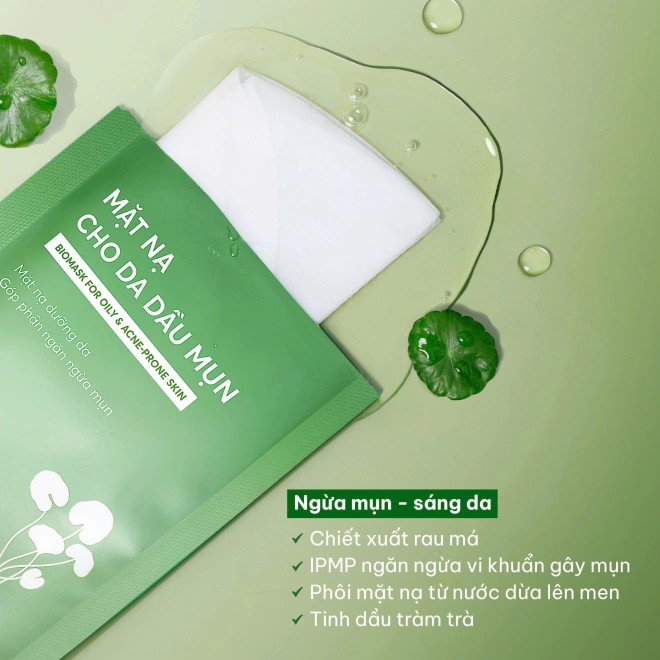 Mặt Nạ Cho Da Dầu Mụn
