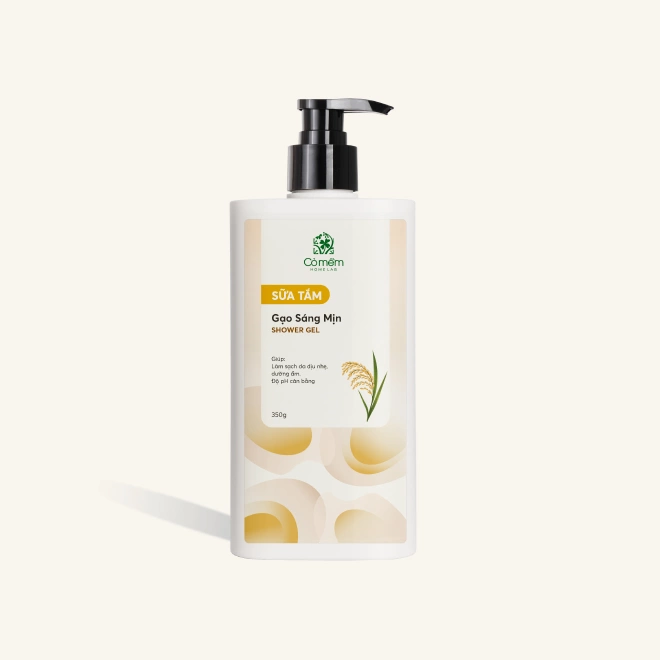 Sữa Tắm Gạo Sáng Mịn