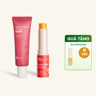 Combo dưỡng Hồng Môi (Tẩy Da Chết Môi Hồng + Son dưỡng Môi Hồng)