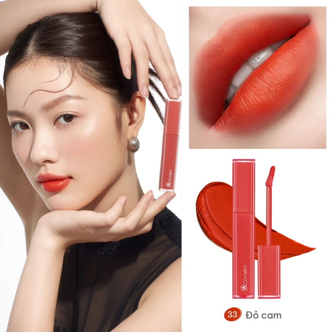 Combo Son Kem Nhung Và Kem Bóng Thuỷ Tinh Từ Thiên Nhiên