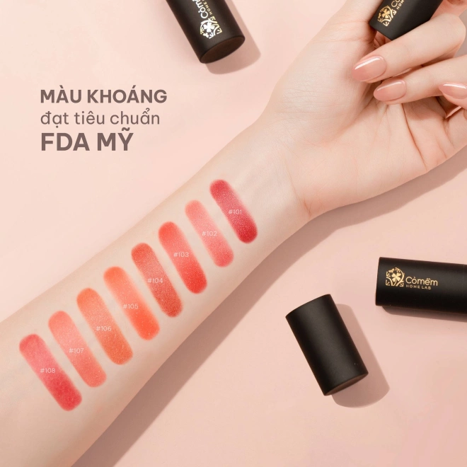 Combo Son Lụa Diễm và Son Dưỡng Môi