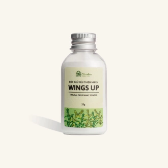 Bột khử mùi thiên nhiên Wings Up - Khô thoáng tức thì