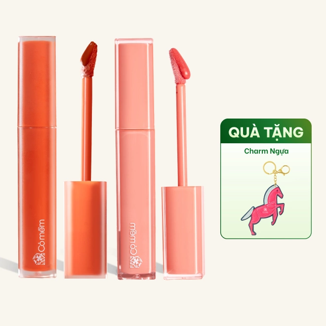 Combo Son Kem Nhung Và Kem Bóng Thuỷ Tinh Từ Thiên Nhiên