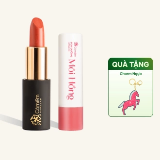 Combo Son Lụa Diễm, Son Dưỡng Môi Hồng