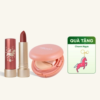 Combo Trang Điểm Son Diễm Xuân Và Phấn Nước Thuỷ Tinh