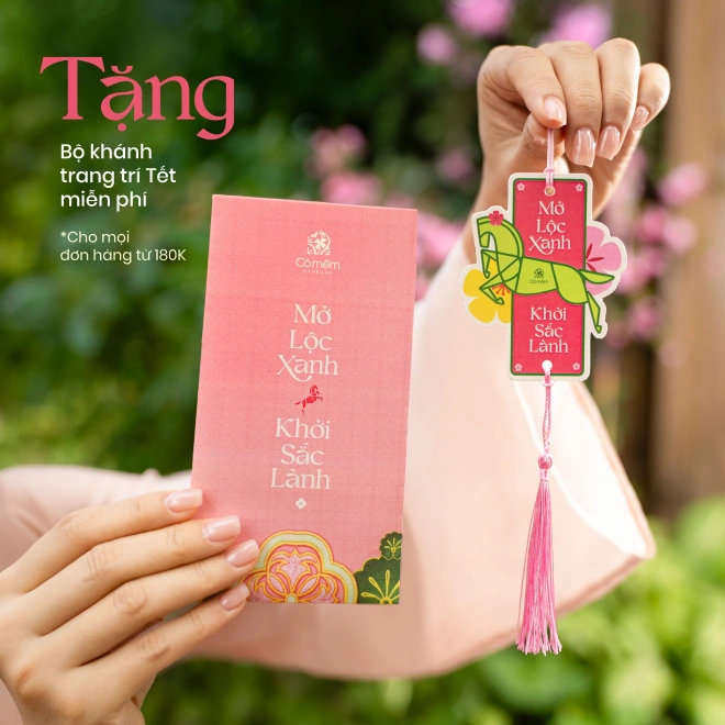 Khánh Trang Trí Tết 2026- Cỏ Mềm