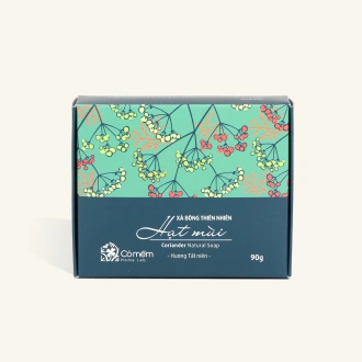 Xà bông hữu cơ Hạt Mùi (Tặng túi tạo bọt)