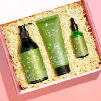 [SET QUÀ TẶNG] Bộ Sản Phẩm Chăm Sóc Tóc Toàn Diện Tóc Mây