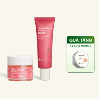 Combo 2 Sản Phẩm Giảm Thâm Dưỡng Mềm Môi Căng Mịn