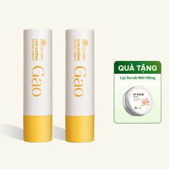 Combo 2 Thỏi Son Dưỡng Gạo Cải Thiện Nứt Nẻ