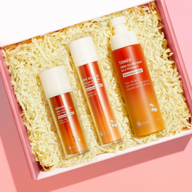 [SET QUÀ TẶNG] Bộ Đôi Dưỡng Sáng Da Mờ Thâm Vitamin C