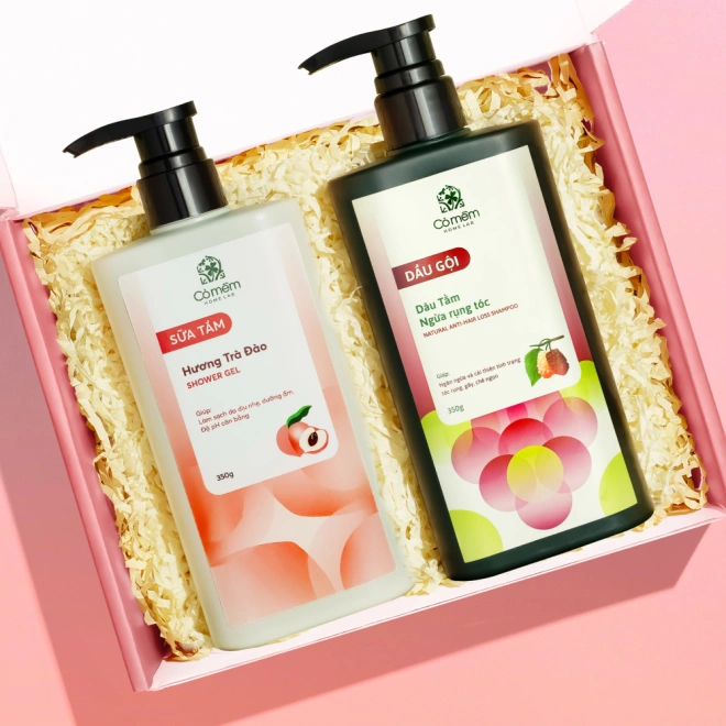 [SET QUÀ TẶNG] Combo Chăm Sóc Cơ Thể Sữa Tắm & Dầu Gội 