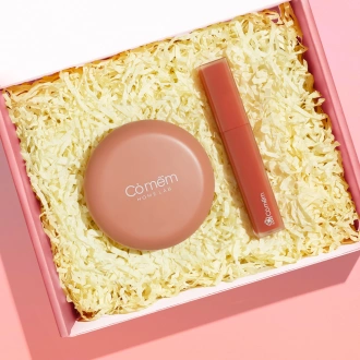 [SET QUÀ TẶNG] Combo Trang Điểm Tự Nhiên Phấn Nước Và Son Kem