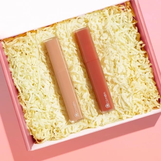 [SET QUÀ TẶNG]  Son Kem Nhung Và Son Bóng Bền Màu Căng Mọng