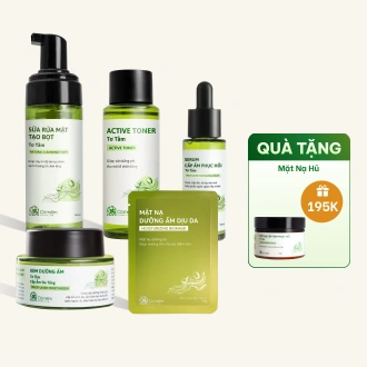 Bộ Chăm Sóc Da Tơ Tằm Chuyên Sâu - Dưỡng Ẩm, Phục Hồi, Ngừa Lão Hóa