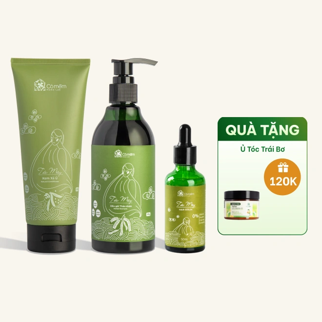 Combo Chăm sóc tóc toàn diện Tóc Mây - Tóc chắc khỏe, giảm rụng ngay