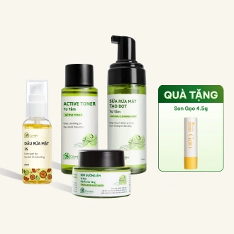 Combo Chăm Sóc Da Ban Đêm Từ Tẩy Trang Đến Dưỡng Ẩm