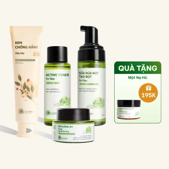 Combo Dưỡng Da Tơ Tằm & Kem Chống Nắng Hây Hây 