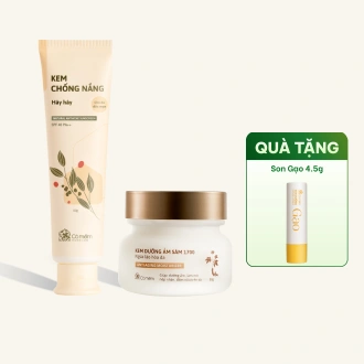 Combo Chăm Sóc Da Dưỡng Ẩm Và Kem Chống Nắng Cho Mọi Loại Da 