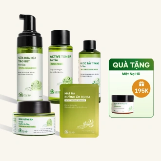 Combo Chăm Sóc Da Tơ Tằm 5 Bước