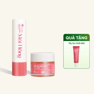 Combo Dưỡng Môi Giảm Thâm Dưỡng Mềm Môi