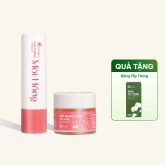 Combo Dưỡng Môi Giảm Thâm Dưỡng Mềm Môi