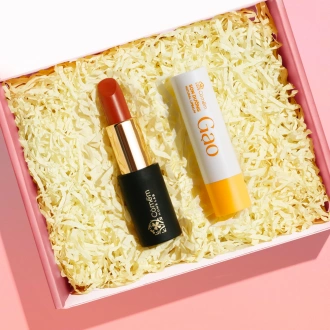 [SET QUÀ TẶNG] Bộ Đôi Môi Xinh Trang Điểm Môi Tự Nhiên Cỏ Mềm