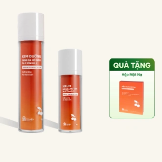 Combo sáng da mờ nám chiết xuất Sơ-ri Vitamin C