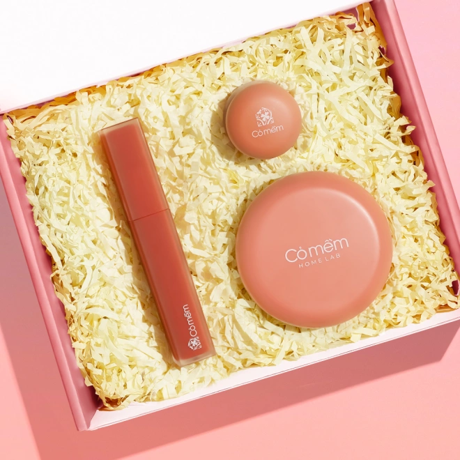 [SET QUÀ TẶNG] Trọn Bộ Combo Makeup Trang Điểm Son Thiên Nhiên