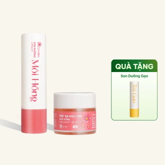 Combo Dưỡng Môi Giảm Thâm Dưỡng Mềm Môi