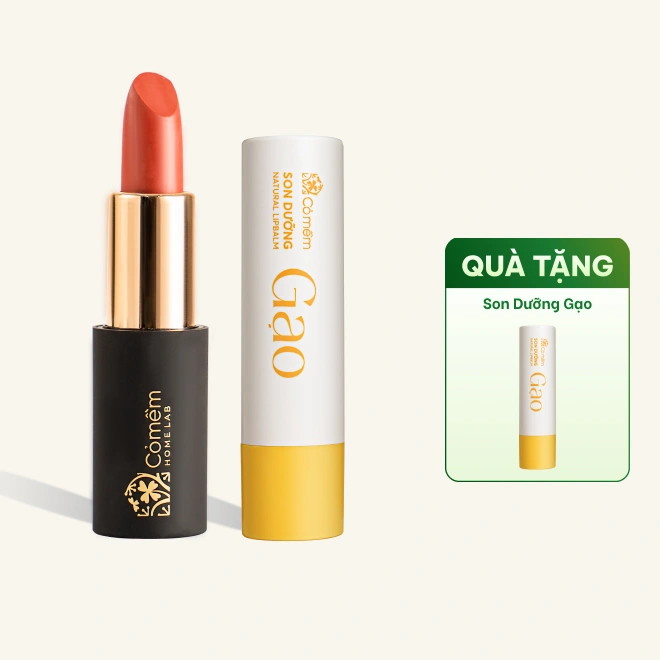 Combo Son Lụa Diễm và Son Dưỡng Môi