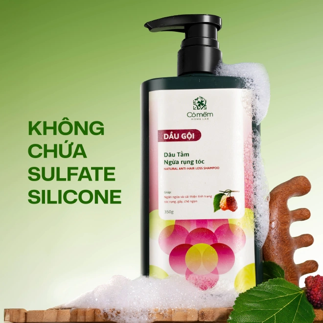 Dầu Gội Dâu Tằm Ngừa Rụng Tóc