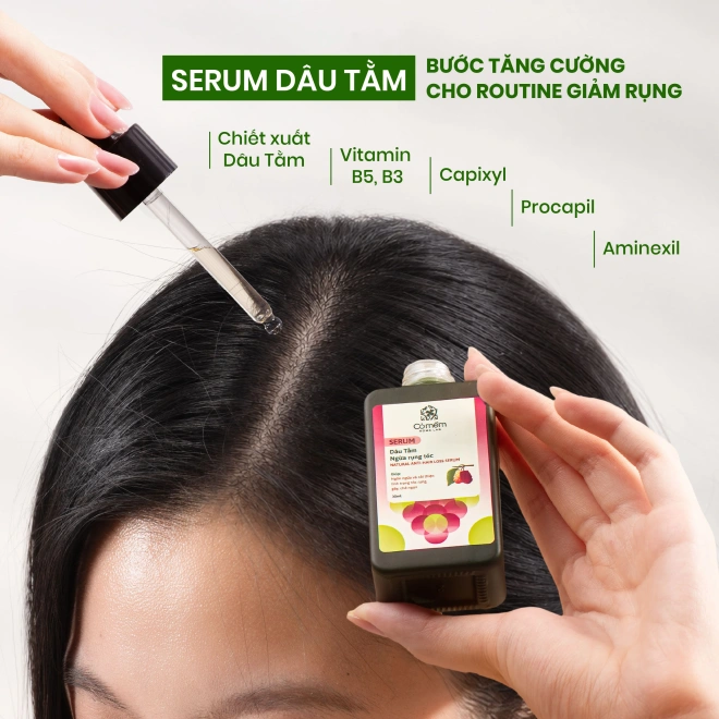 Serum Dâu Tằm Ngừa Rụng Tóc
