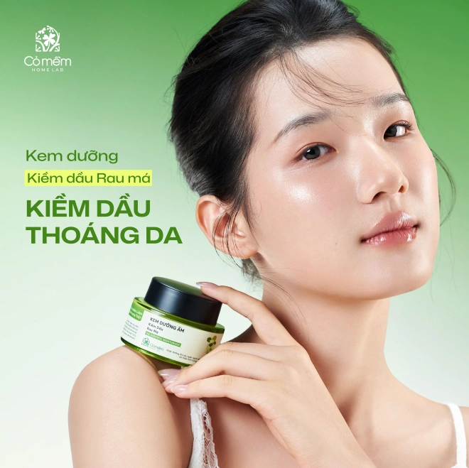 Bộ Chăm Sóc Da Dầu Mụn Rau Má Chuyên Sâu