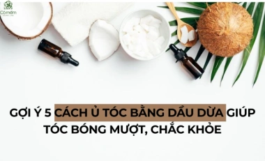 Gợi Ý 5 Cách Ủ Tóc Bằng Dầu Dừa Giúp Tóc Bóng Mượt, Chắc Khỏe