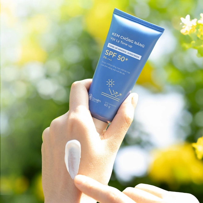 Kem Chống Nắng Vật Lý Tone-up SPF 50+